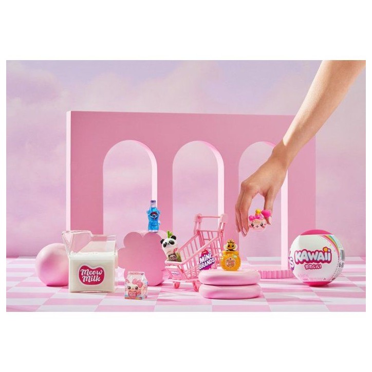 Capsule surprise - Figurine - ZURU - Mini Brands Kawaii - Modele aléatoire - Des 5 ans Capsule surprise - Figurine - ZURU - Mini Brands Kawaii - Modele aléatoire - Des 5 ans