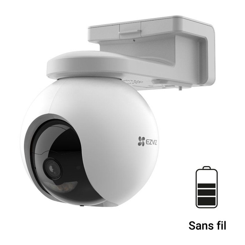 Caméra de surveillance - Ezviz - HB8 PRO 4K - Extérieur - WiFi - Mot