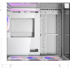 Boîtier PC - Darkflash - TH285 Blanc - Moyen tour - Format ATX - 4x12
