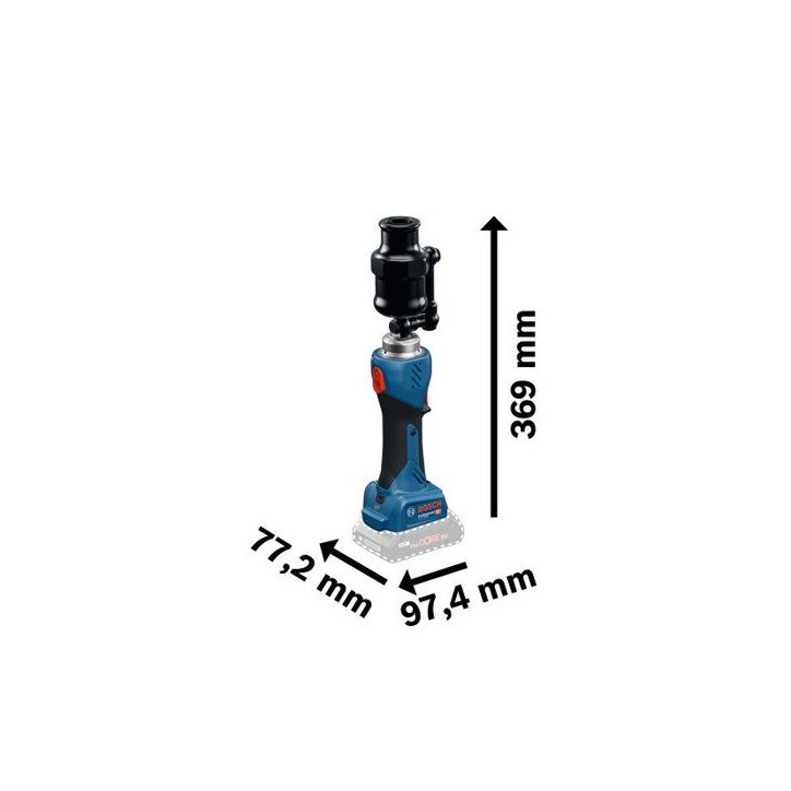 Poinçonneuse hydraulique sans-fil BOSCH PROFESSIONAL - GLH 18V-60 - 18V - 2 entretoises + 2 goujons d'extraction Poinçonneuse hydraulique sans-fil BOSCH PROFESSIONAL - GLH 18V-60 - 18V - 2 entretoises + 2 goujons d'extraction