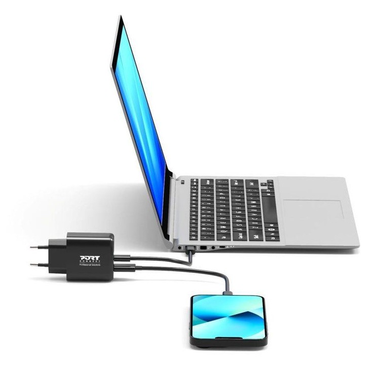 Alimentation PC - PORT Designs - PACK 4 en 1 - Chargeur GaN - 65 W