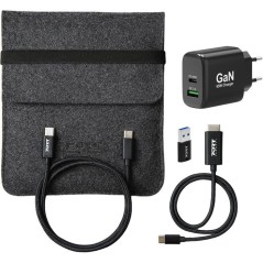 Alimentation PC - PORT Designs - PACK 4 en 1 - Chargeur GaN - 65 W