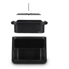 Friteuse sans huile HKoeNIG - FRY960 - Capacité 10L convertible 2 x 5