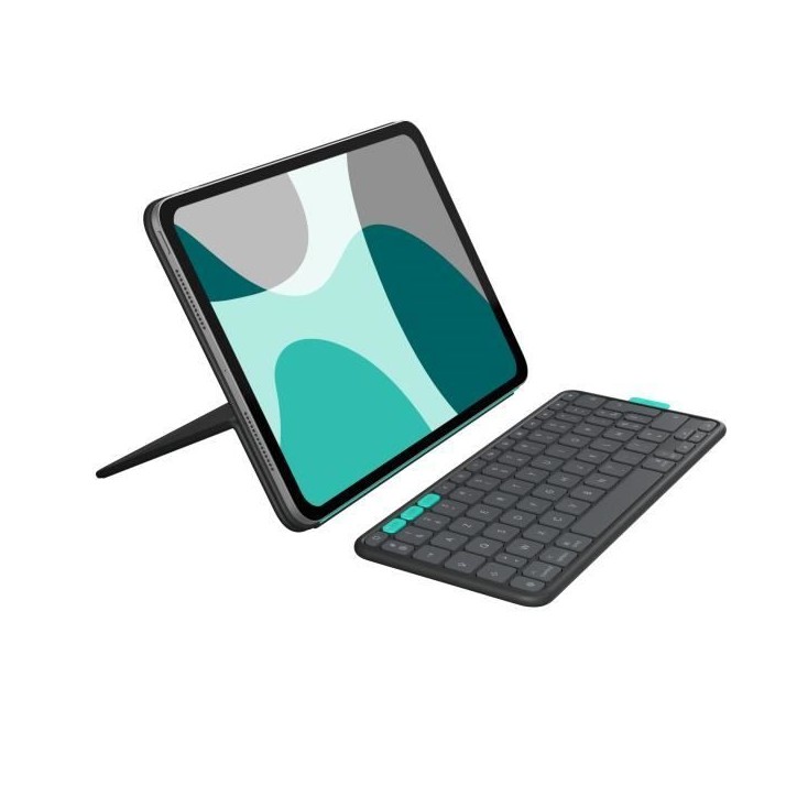Etui clavier - Logitech - Flip Folio - Pour iPad et iPad Air 11 pouces (M4 et M5) (M2, M3 & M4) (5e génération) - Graphite Etui clavier - Logitech - Flip Folio - Pour iPad et iPad Air 11 pouces (M4 et M5) (M2, M3 & M4) (5e génération) - Graphite