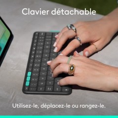 Etui clavier - Logitech - Flip Folio - Pour iPad et iPad Air 11 pouces