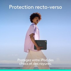 Etui clavier - Logitech - Flip Folio - Pour iPad et iPad Air 11 pouces
