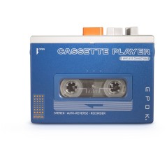 Baladeur Cassette - BIGBEN - Bluetooth - REWIND+ - Bleu