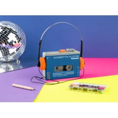 Baladeur Cassette - BIGBEN - Bluetooth - REWIND+ - Bleu