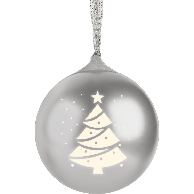 Enceinte bluetooth - BIGBEN - Format Boule de Noël - Argent