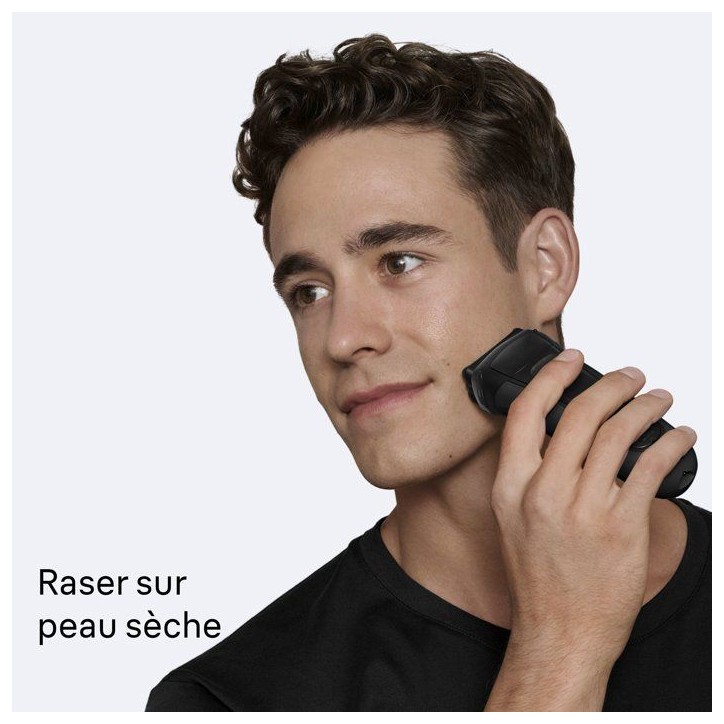 Rasoir électrique - BRAUN - Série 3 300s - 30 min - Noir Rasoir électrique - BRAUN - Série 3 300s - 30 min - Noir