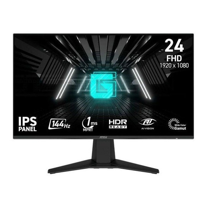 Ecran PC Gamer - MSI - 23.8 - FHD - 144Hz - Dalle IPS - 1ms - G242L E14 Ecran PC Gamer - MSI - 23.8 - FHD - 144Hz - Dalle IPS - 1ms - G242L E14