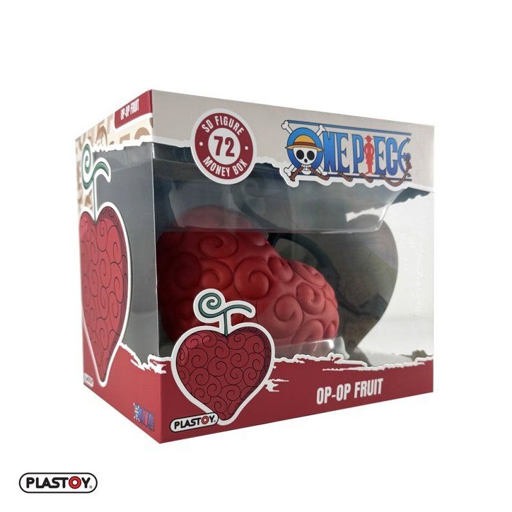 Tirelire - PLASTOY - One Piece Op Op Fruit - Plastique - 16 cm Tirelire - PLASTOY - One Piece Op Op Fruit - Plastique - 16 cm