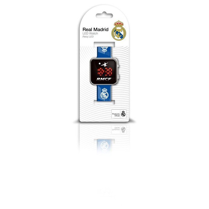 Montre LED - KIDS LICENSING - Real Madrid - Des 4 ans - Bleu Montre LED - KIDS LICENSING - Real Madrid - Des 4 ans - Bleu