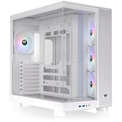 Boîtier PC sans alimentation - THERMALTAKE - View 380 XL TG ARGB Snow