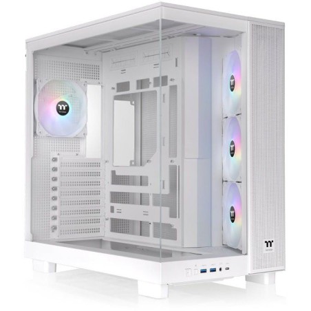 Boîtier PC sans alimentation - THERMALTAKE - View 380 XL TG ARGB Snow