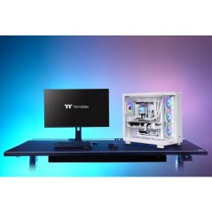 Boîtier PC sans alimentation - THERMALTAKE - View 380 XL TG ARGB Snow