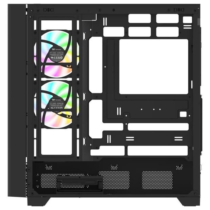 Boîtier PC sans alimentation - THERMALTAKE - View 290 TG ARGB - Moyen tour - Format ATX - 3x120mm A-RGB inclus - Noir Boîtier PC sans alimentation - THERMALTAKE - View 290 TG ARGB - Moyen tour - Format ATX - 3x120mm A-RGB inclus - Noir