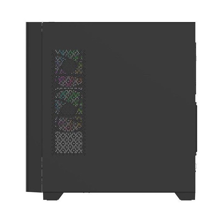 Boîtier PC sans alimentation - THERMALTAKE - View 290 TG ARGB - Moyen tour - Format ATX - 3x120mm A-RGB inclus - Noir Boîtier PC sans alimentation - THERMALTAKE - View 290 TG ARGB - Moyen tour - Format ATX - 3x120mm A-RGB inclus - Noir