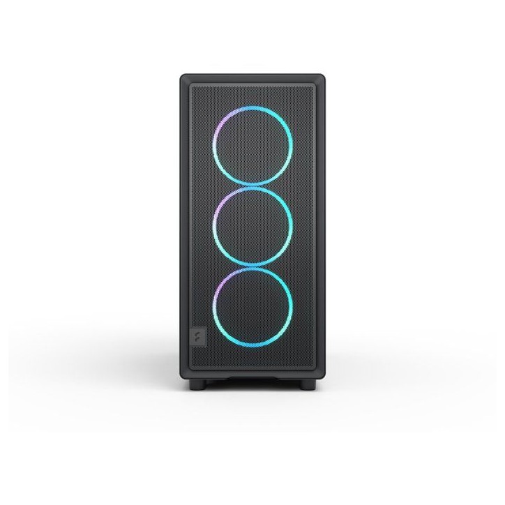 Boitier - Fractal Design - FD-C-EPO1A-04 - Noir - TG RGB Light tint - Station pour composant PC Boitier - Fractal Design - FD-C-EPO1A-04 - Noir - TG RGB Light tint - Station pour composant PC