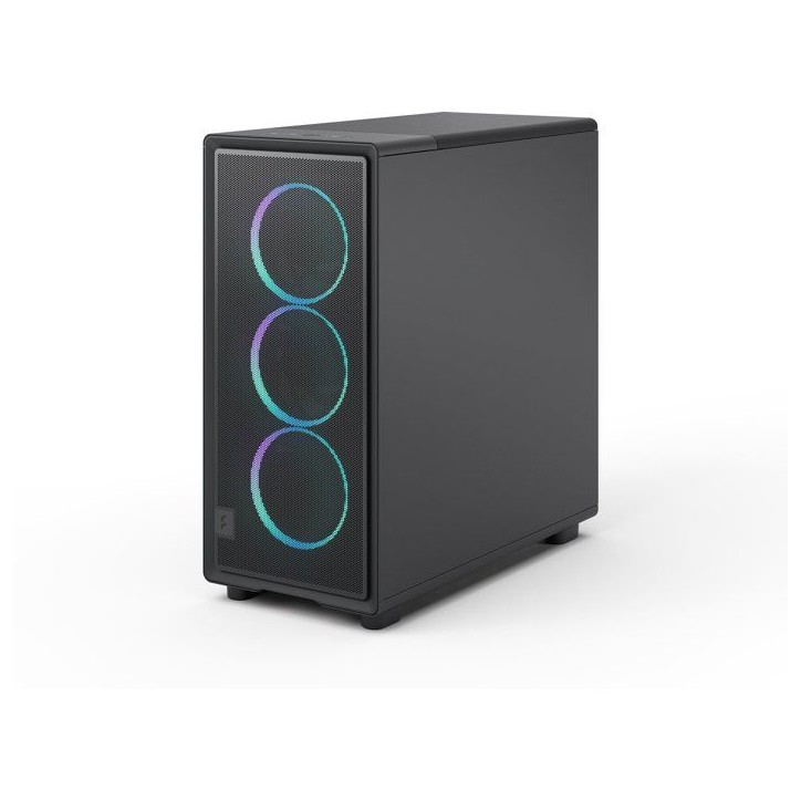 Boitier - Fractal Design - FD-C-EPO1A-04 - Noir - TG RGB Light tint - Station pour composant PC Boitier - Fractal Design - FD-C-EPO1A-04 - Noir - TG RGB Light tint - Station pour composant PC