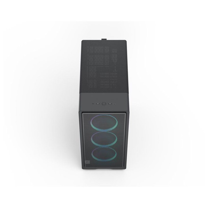 Boitier - Fractal Design - FD-C-EPO1A-04 - Noir - TG RGB Light tint - Station pour composant PC Boitier - Fractal Design - FD-C-EPO1A-04 - Noir - TG RGB Light tint - Station pour composant PC