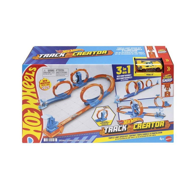 Circuit de bille Hot wheels Créateur de circuits : une frénésie de
