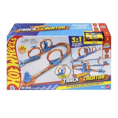 Circuit de bille Hot wheels Créateur de circuits : une frénésie de