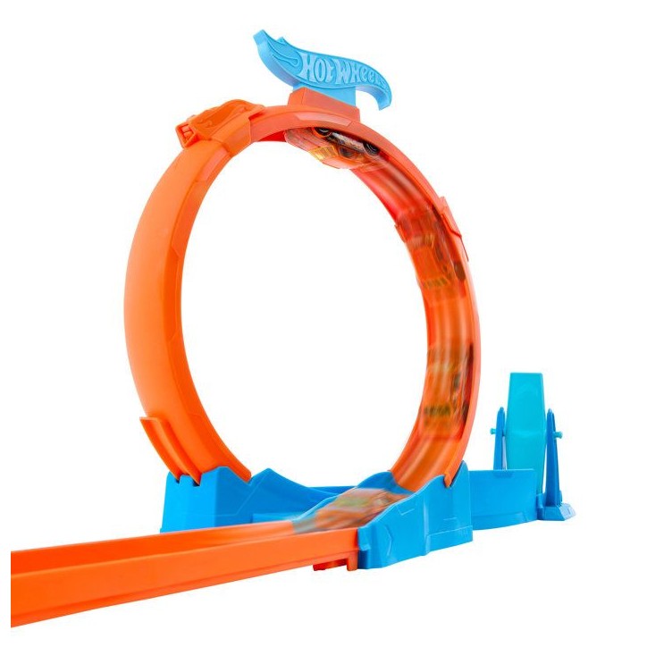 Circuit de bille Hot wheels Créateur de circuits : une frénésie de triples boucles Circuit de bille Hot wheels Créateur de circuits : une frénésie de triples boucles