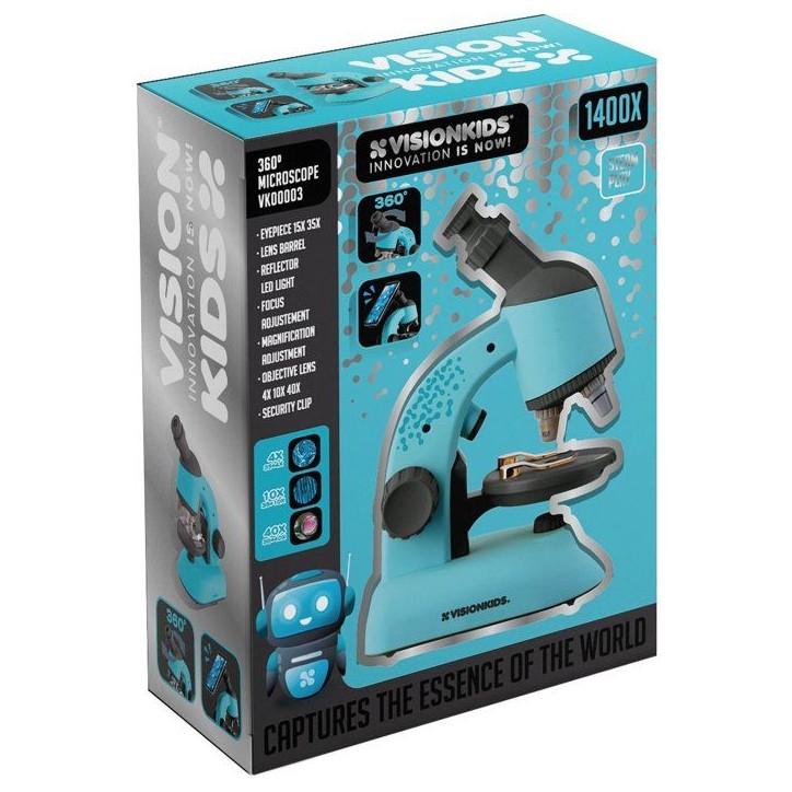 Miscroscope - KIDS LICENSING - Vision Kids - Des 5 ans - Bleu Miscroscope - KIDS LICENSING - Vision Kids - Des 5 ans - Bleu