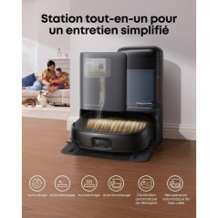 EUFY Omni E25 - Robot Aspirateur Laveur - Systeme HydroJet - 20 000 Pa