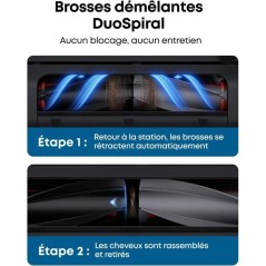 EUFY Omni E25 - Robot Aspirateur Laveur - Systeme HydroJet - 20 000 Pa