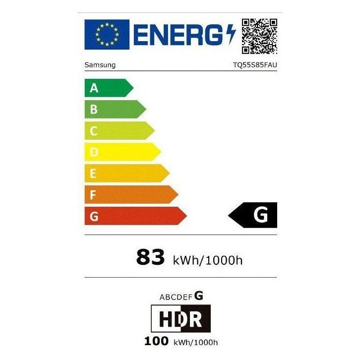 SAMSUNG 55S85F - TV OLED 55 (140 cm) - 4K UHD 3840x2160 - Dolby Atmos - 100 Hz - Smart TV - 4x HDMI - HDMI 2.1 SAMSUNG 55S85F - TV OLED 55 (140 cm) - 4K UHD 3840x2160 - Dolby Atmos - 100 Hz - Smart TV - 4x HDMI - HDMI 2.1
