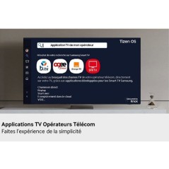 SAMSUNG 55S85F - TV OLED 55 (140 cm) - 4K UHD 3840x2160 - Dolby Atmos