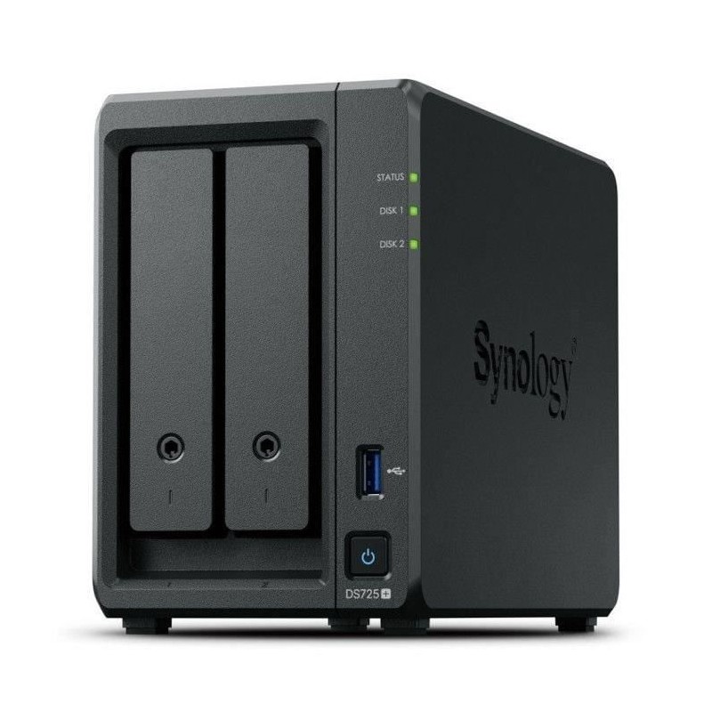 Serveur NAS - SYNOLOGY - DS225+ - 2 baies - 2 Go de RAM