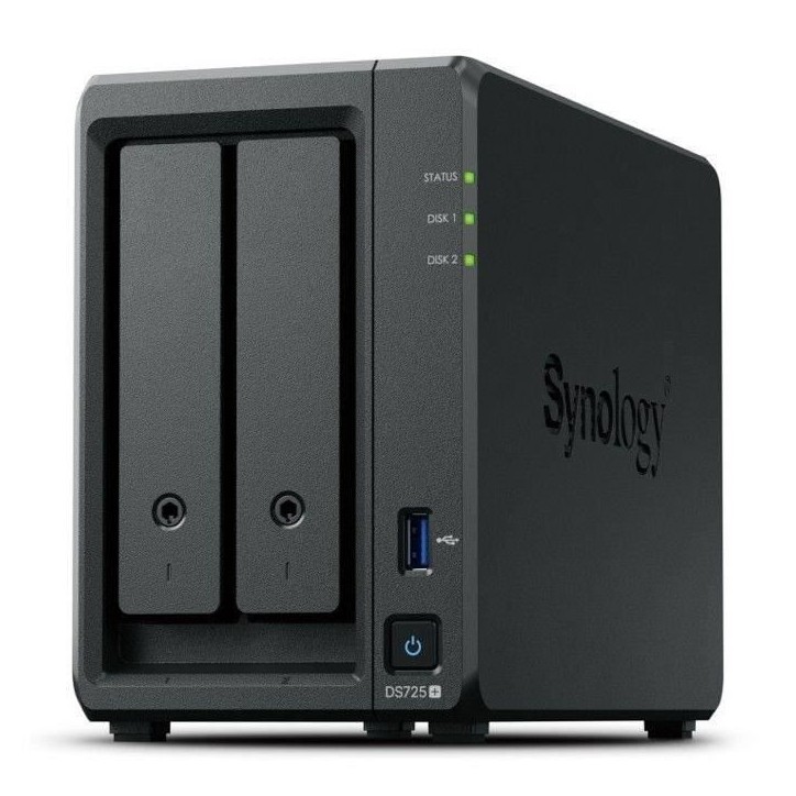 Serveur NAS - SYNOLOGY - DS225+ - 2 baies - 2 Go de RAM Serveur NAS - SYNOLOGY - DS225+ - 2 baies - 2 Go de RAM