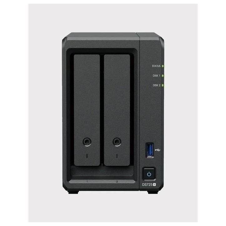 Serveur NAS - SYNOLOGY - DS225+ - 2 baies - 2 Go de RAM Serveur NAS - SYNOLOGY - DS225+ - 2 baies - 2 Go de RAM