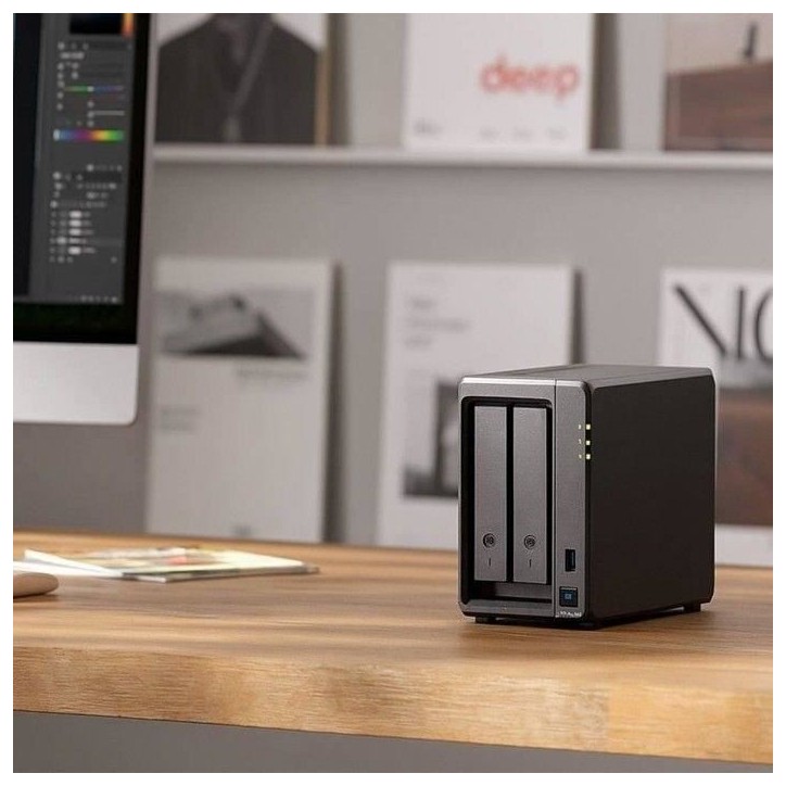 Serveur NAS - SYNOLOGY - DS225+ - 2 baies - 2 Go de RAM Serveur NAS - SYNOLOGY - DS225+ - 2 baies - 2 Go de RAM