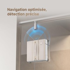 DREAME C1 - Robot Laveur de Vitres - Protection et Sécurité Fiables