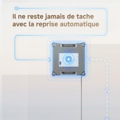 DREAME C1 - Robot Laveur de Vitres - Protection et Sécurité Fiables