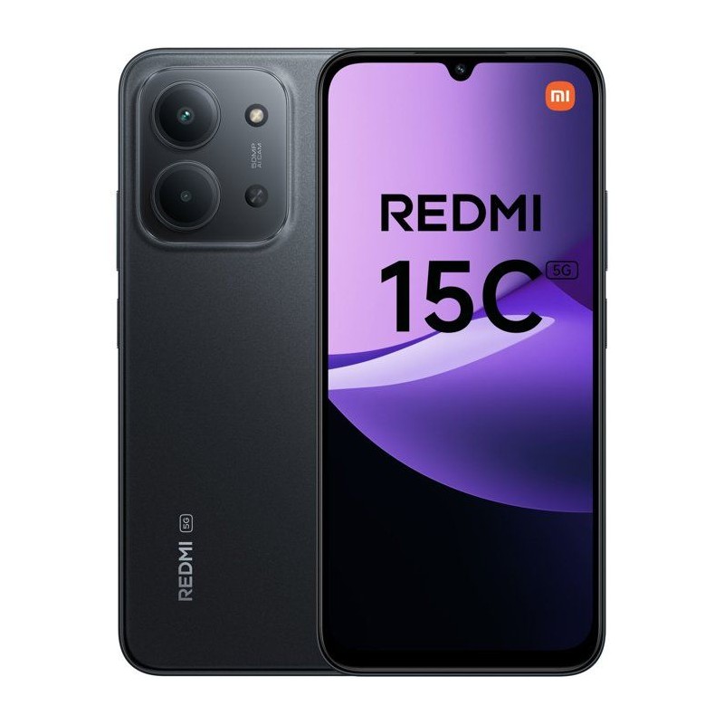 XIAOMI - Redmi Note 15C 5G - 4 / 256 Go - Noir