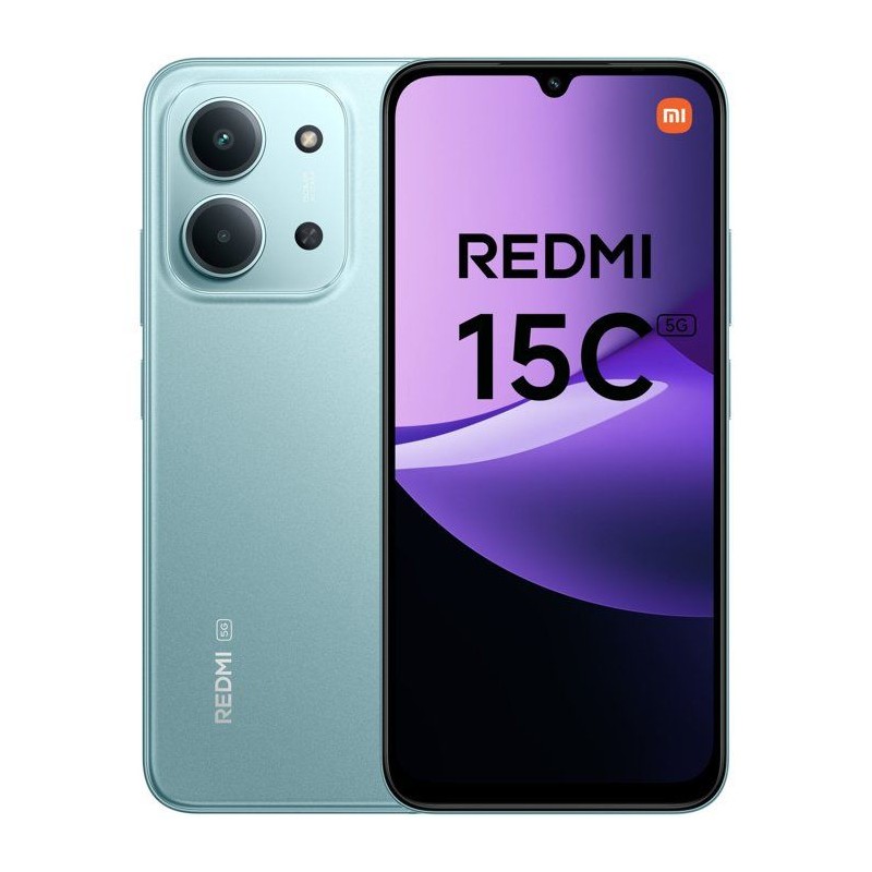 XIAOMI - Redmi Note 15C 5G - 4 / 256 Go - Vert menthe