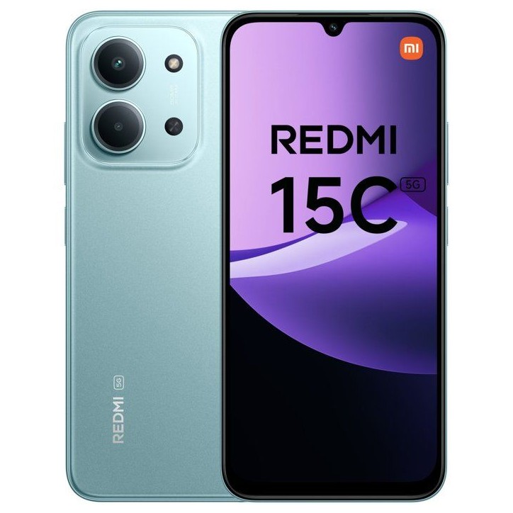 XIAOMI - Redmi Note 15C 5G - 4 / 256 Go - Vert menthe