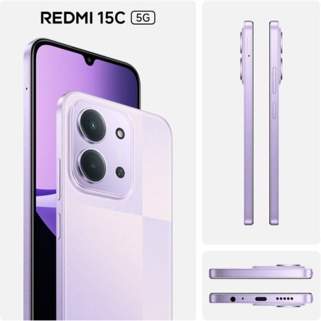 XIAOMI - Redmi Note 15C 5G - 4 / 256 Go - Violet