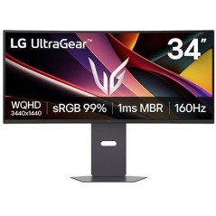 Ecran PC Gamer Incurvé - LG - 34'' - QHD - 160Hz - Dalle VA - 5ms - A
