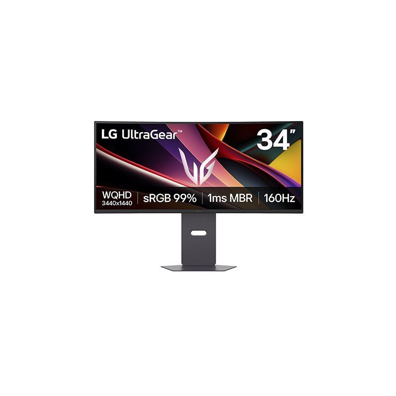 Ecran PC Gamer Incurvé - LG - 34'' - QHD - 160Hz - Dalle VA - 5ms - A