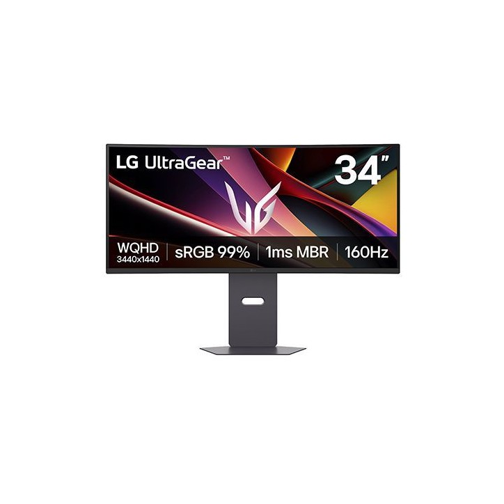Ecran PC Gamer Incurvé - LG - 34'' - QHD - 160Hz - Dalle VA - 5ms - Ajustable en hauteur - 34G600A-B Ecran PC Gamer Incurvé - LG - 34'' - QHD - 160Hz - Dalle VA - 5ms - Ajustable en hauteur - 34G600A-B