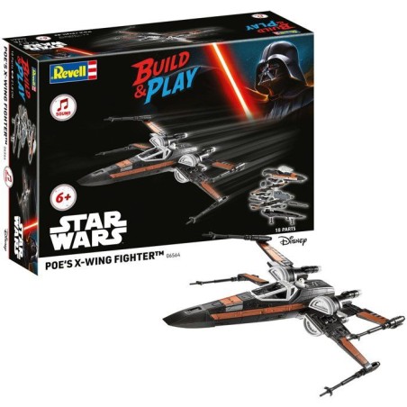 Vaisseau a construire - REVELL - Build & Play - Star Wars - Poe X-Wing