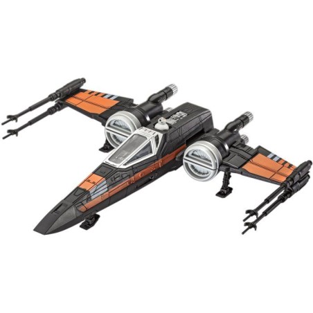 Vaisseau a construire - REVELL - Build & Play - Star Wars - Poe X-Wing Fighter - Sons et lumieres - Des 6 ans