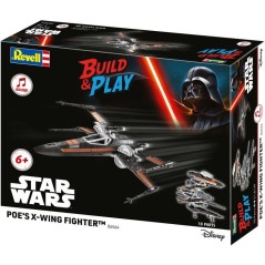 Vaisseau a construire - REVELL - Build & Play - Star Wars - Poe X-Wing
