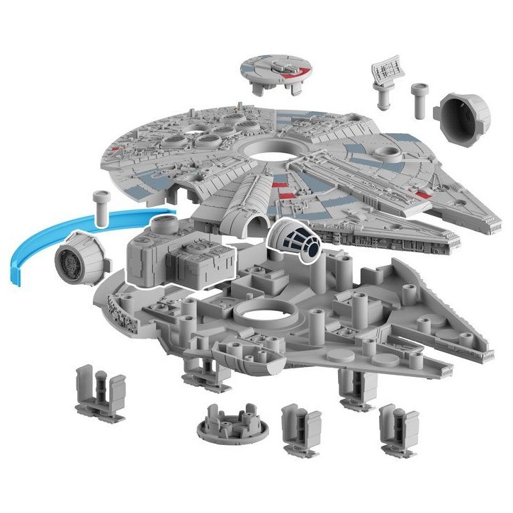 Vaisseau a construire - REVELL - Build & Play - Star Wars - Faucon Millenium - Sons et lumieres - Des 6 ans Vaisseau a construire - REVELL - Build & Play - Star Wars - Faucon Millenium - Sons et lumieres - Des 6 ans
